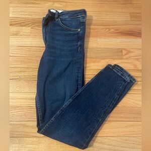 Zara Dark Blue Jeans Size 10